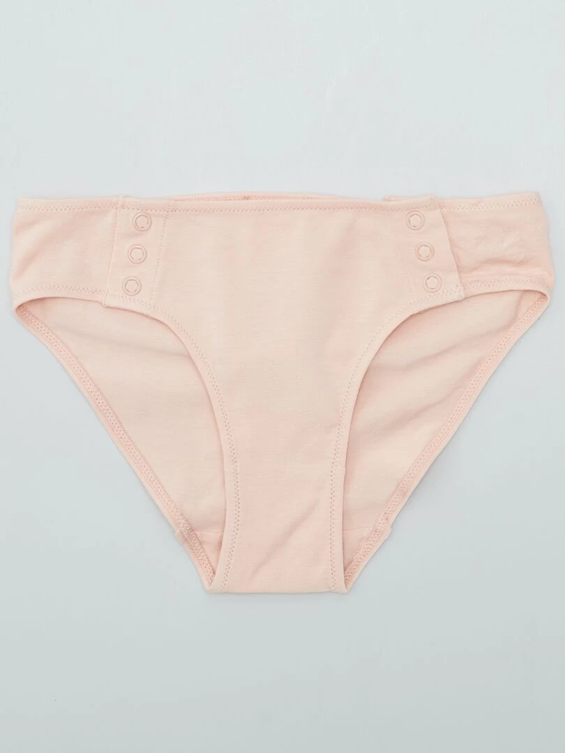 Lot de 2 culottes So Easy Gris/rose