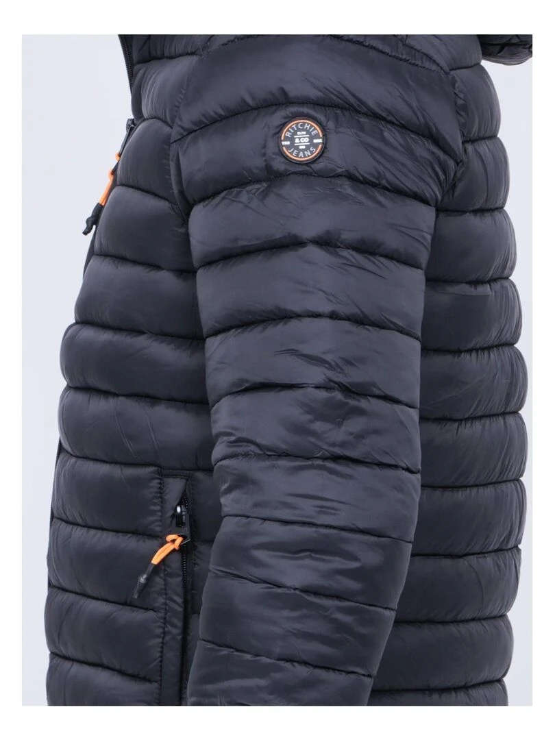 Doudoune légère capuche ZEGEL   Noir