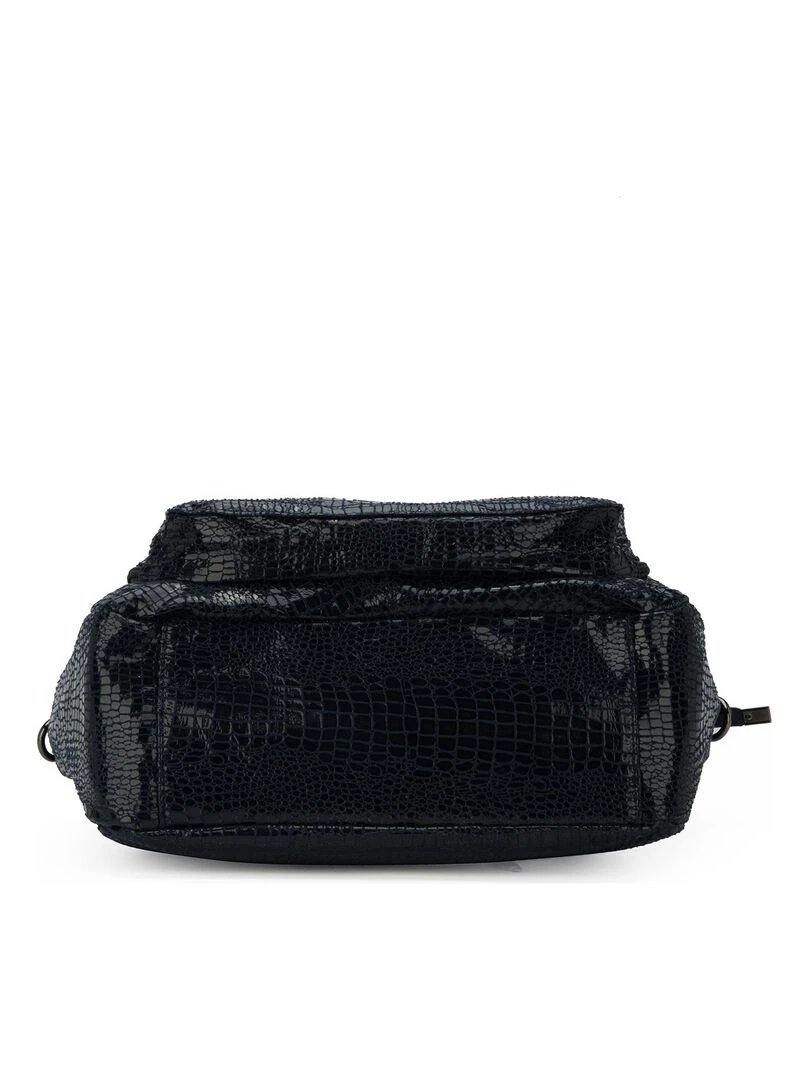 INFINITIF   SAC A MAIN CARLINE   Bleu foncé