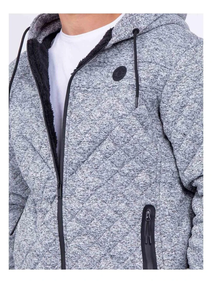 Blouson capuche ZOLANDO   Gris