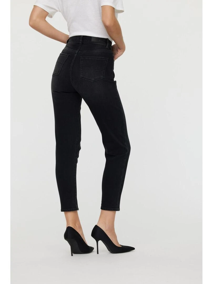 Lee Cooper   Jean coton mom JADA   Noir