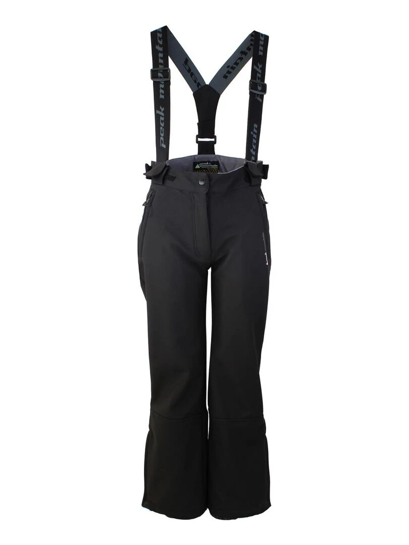 Pantalon de ski fille GASHELL PEAK MOUNTAIN Noir Noir