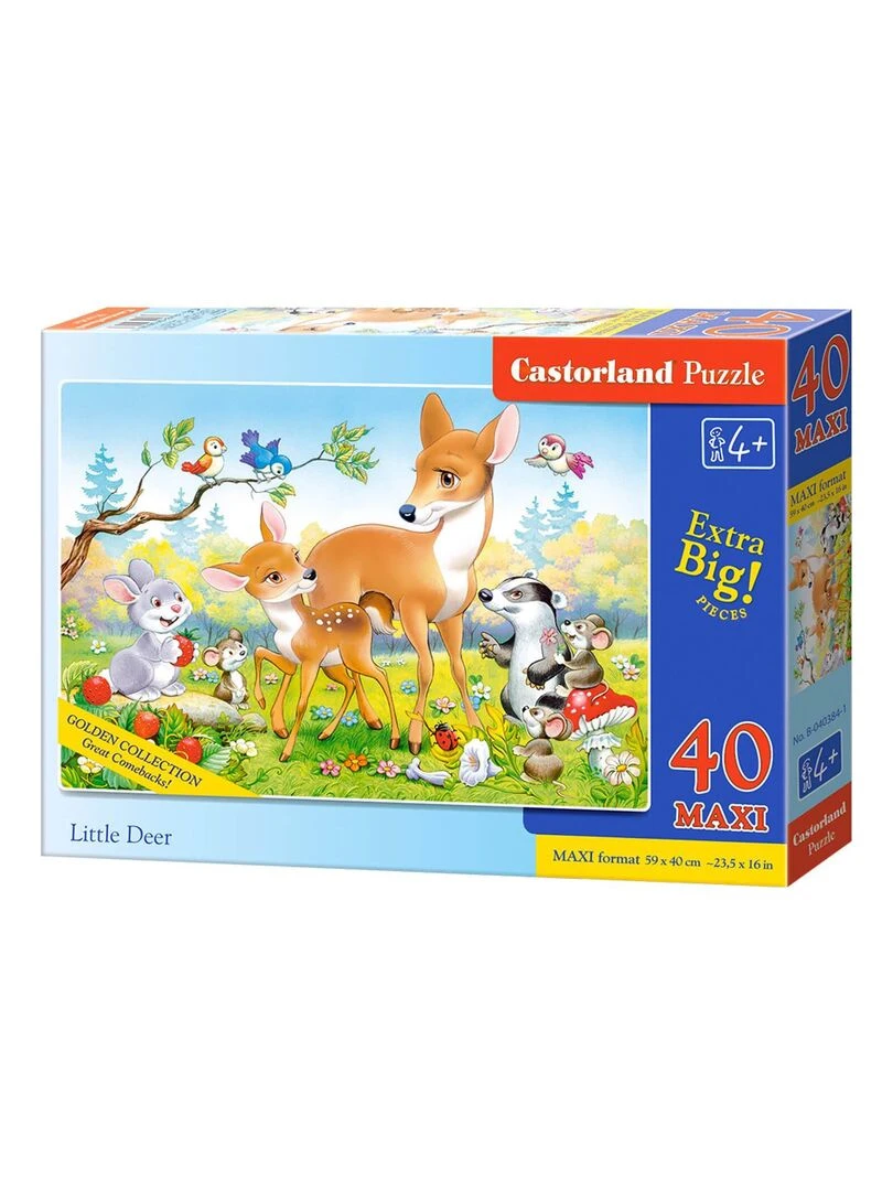 Puzzle 40 pièces maxi : Petit Cerf XL N/A