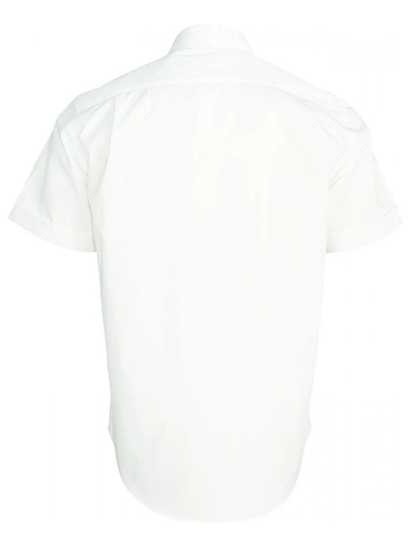 Chemise premium BASIC MANCHE COURTE Blanc