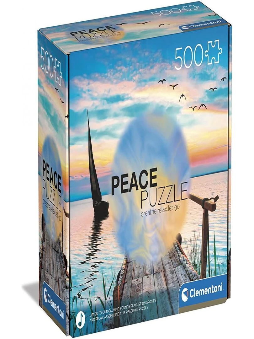 Peace Puzzle 500 pièces Peaceful Wind N/A
