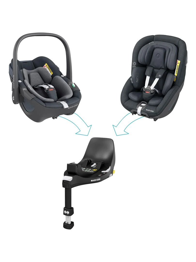 MAXI COSI Embase FamilyFix 360 compatible Pebble 360 et Pearl 360 i Size Noir Noir
