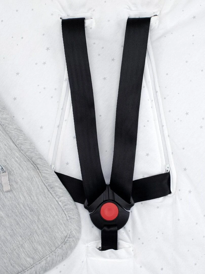 Bemini Nid d'ange BISIDE ouatiné Pady jersey et jersey   Gris chiné