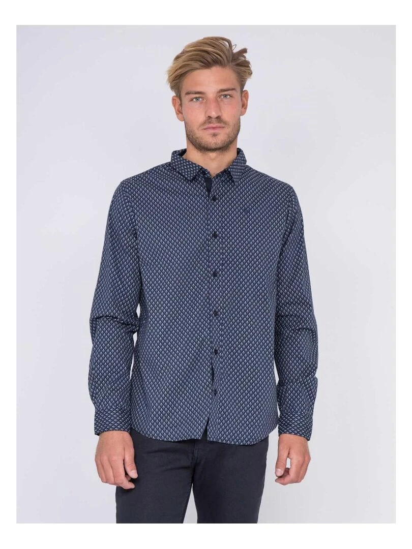 Chemise manches longues TUMADOR Bleu marine