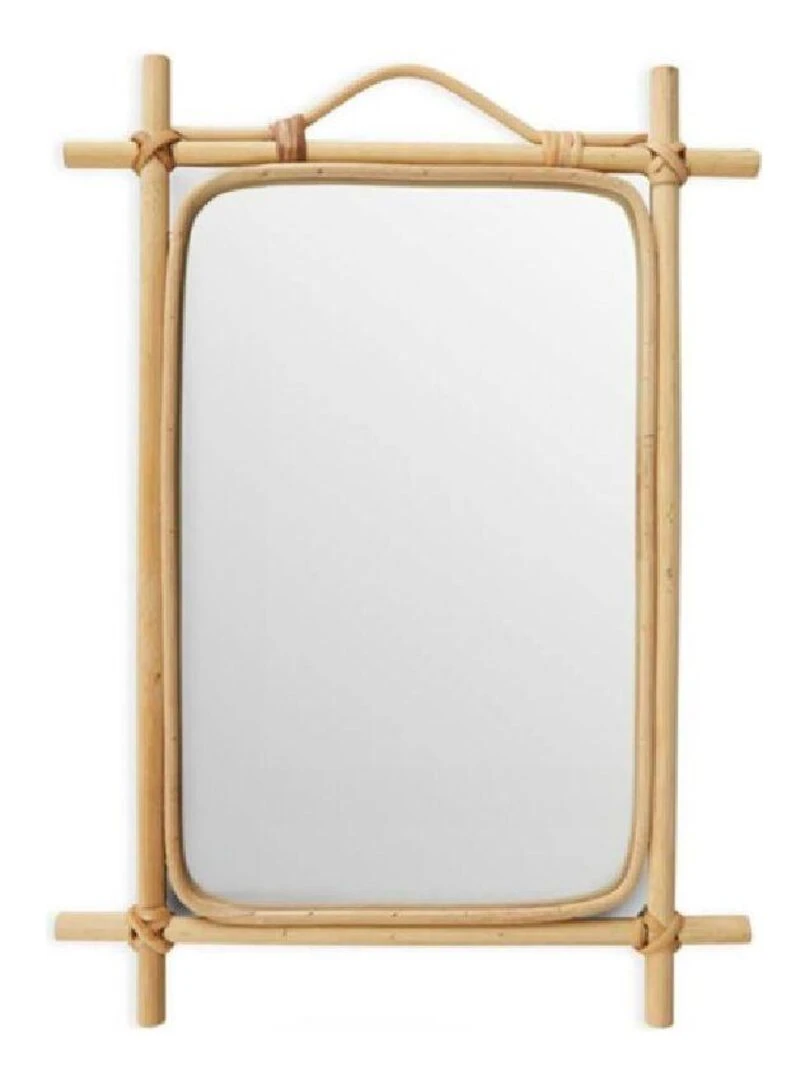 Miroir rectangulaire MATISSE   Beige