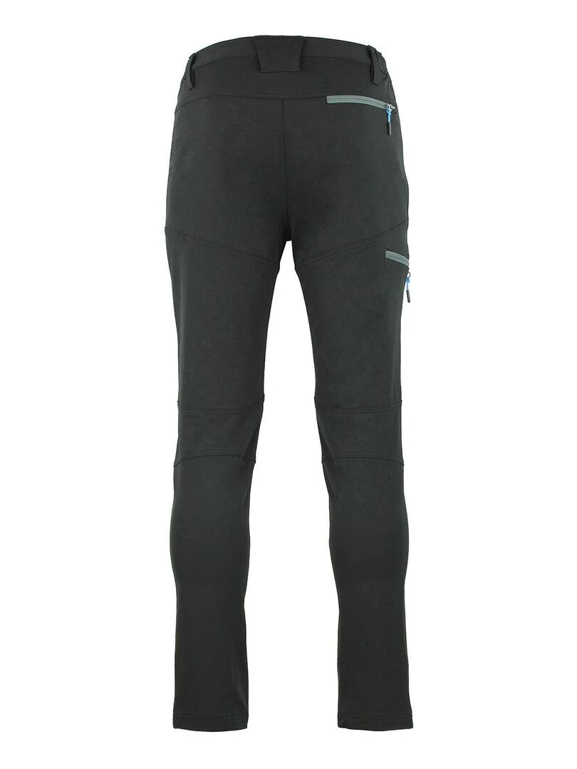 Pantalon de randonnée homme CEBOR PEAK MOUNTAIN Noir Noir