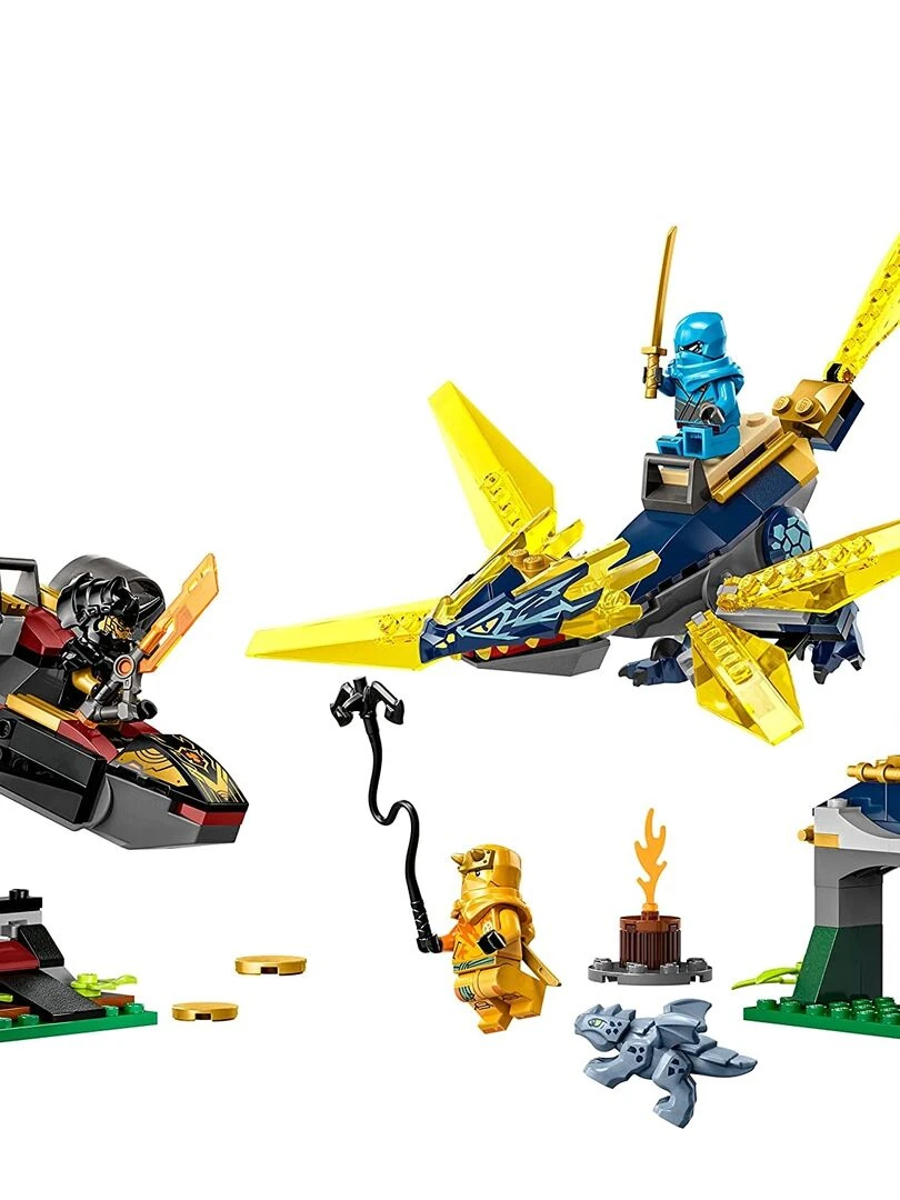 Ninjago Le combat du bébé dragon de Nya et Arin   N/A