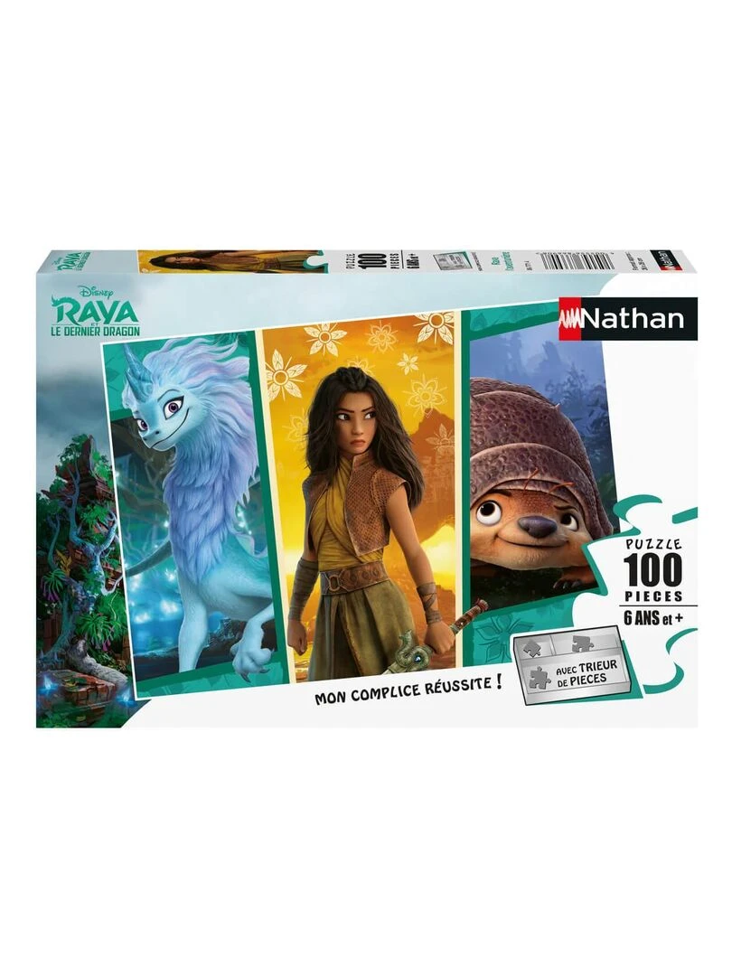Puzzle 100 pièces : Disney : Raya et le dernier dragon Raya l'aventurière N/A