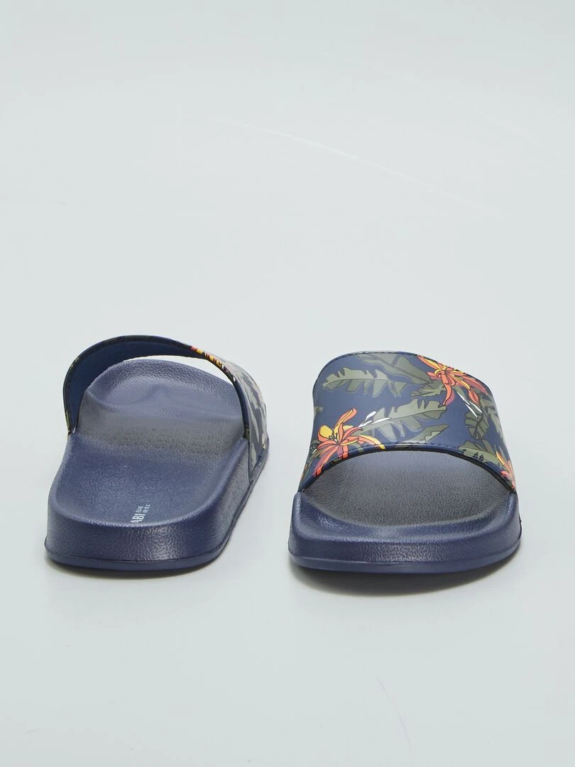 Mules de piscine   Bleu