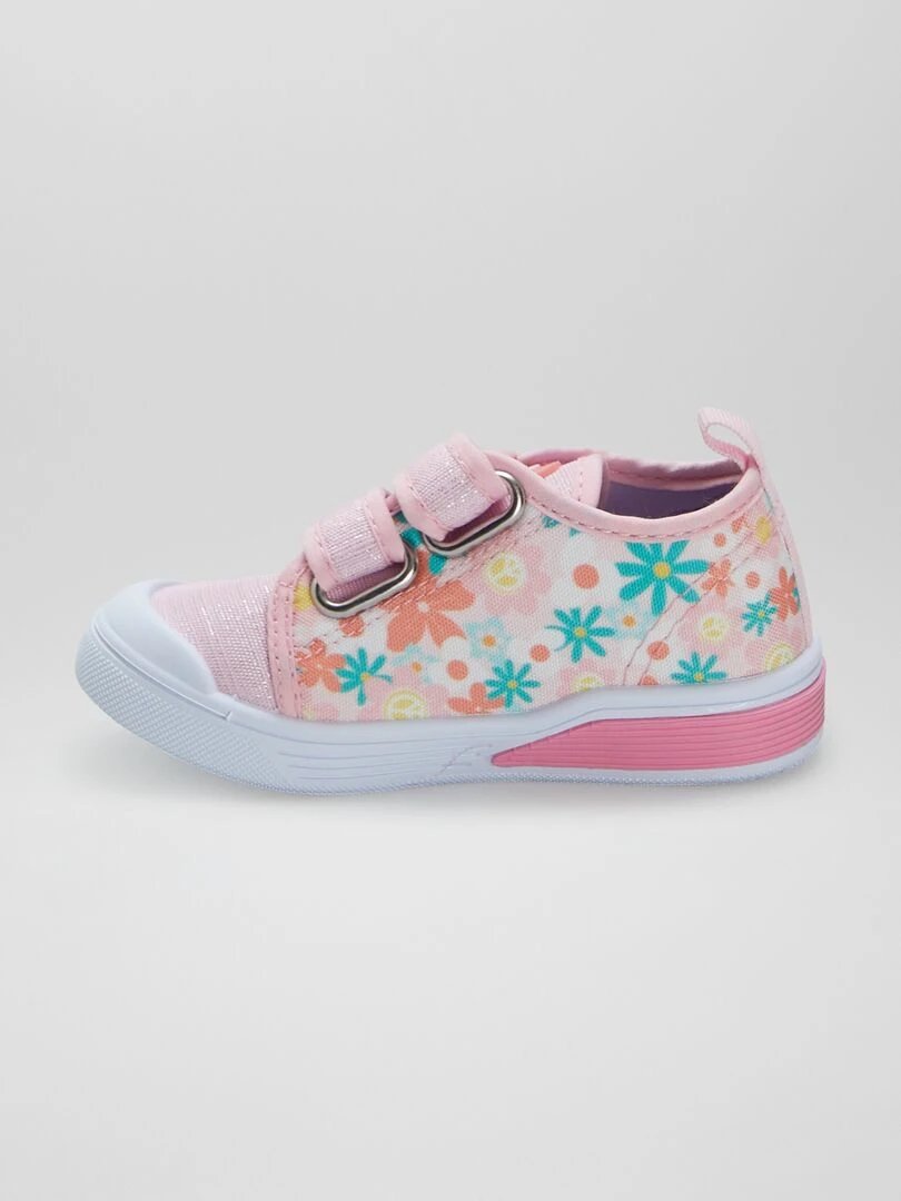 Baskets fleuries lumineuses 'Beppi'   Rose