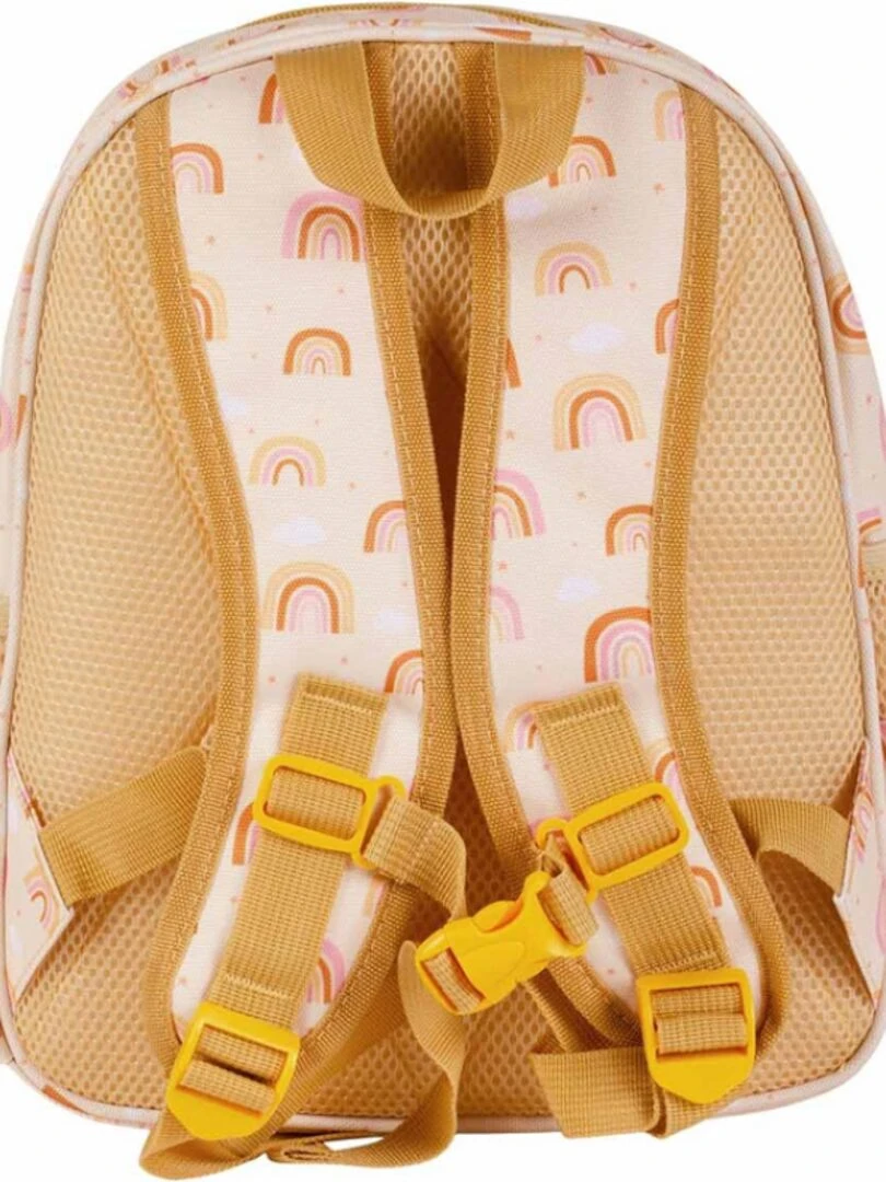 Sac à dos avec poche isotherme Arc en ciel   Jaune