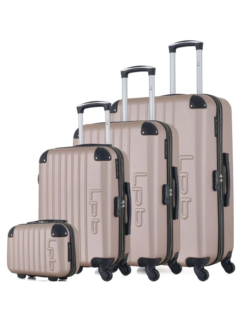 LPB LUGGAGE SET DE 4 HAMBOURG C Rose