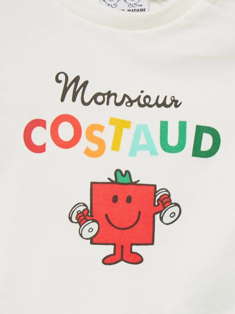 T shirt 'Monsieur Costaud' Costaud