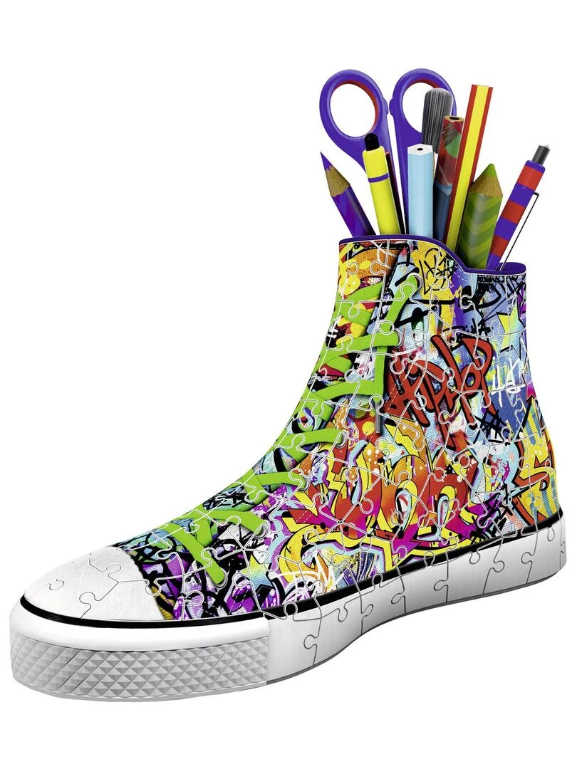 Puzzle 3D 108 pièces : Chaussure Sneaker Graffiti N/A