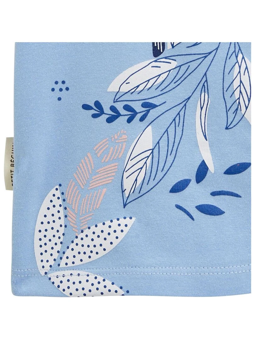 Lot de 2 t shirts enfant Moorea   Ecru