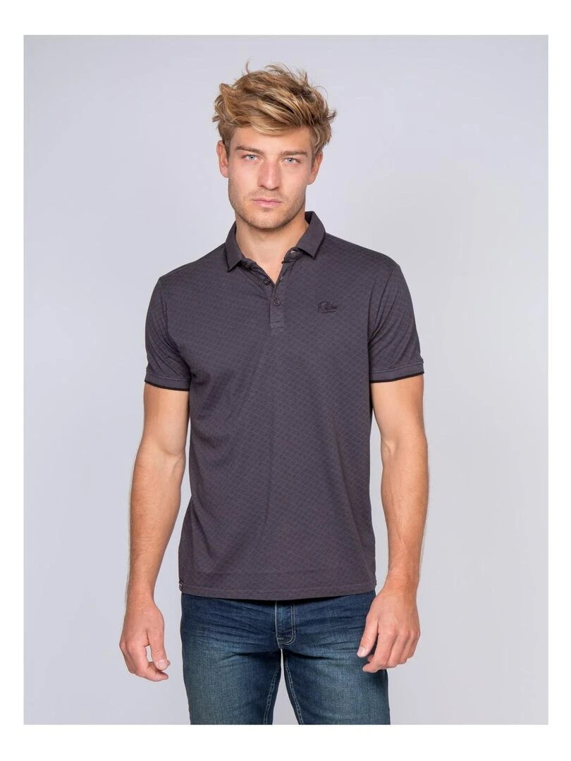 Polo pur coton PRONE Gris