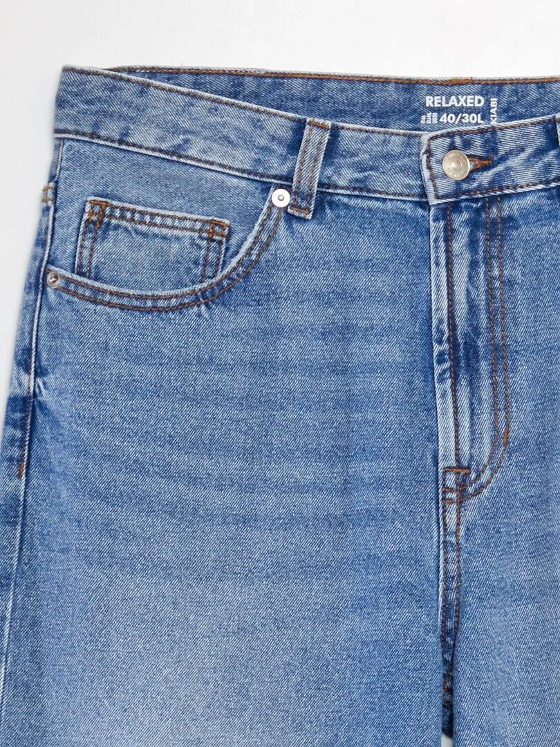 Jean relaxed fit   Bleu
