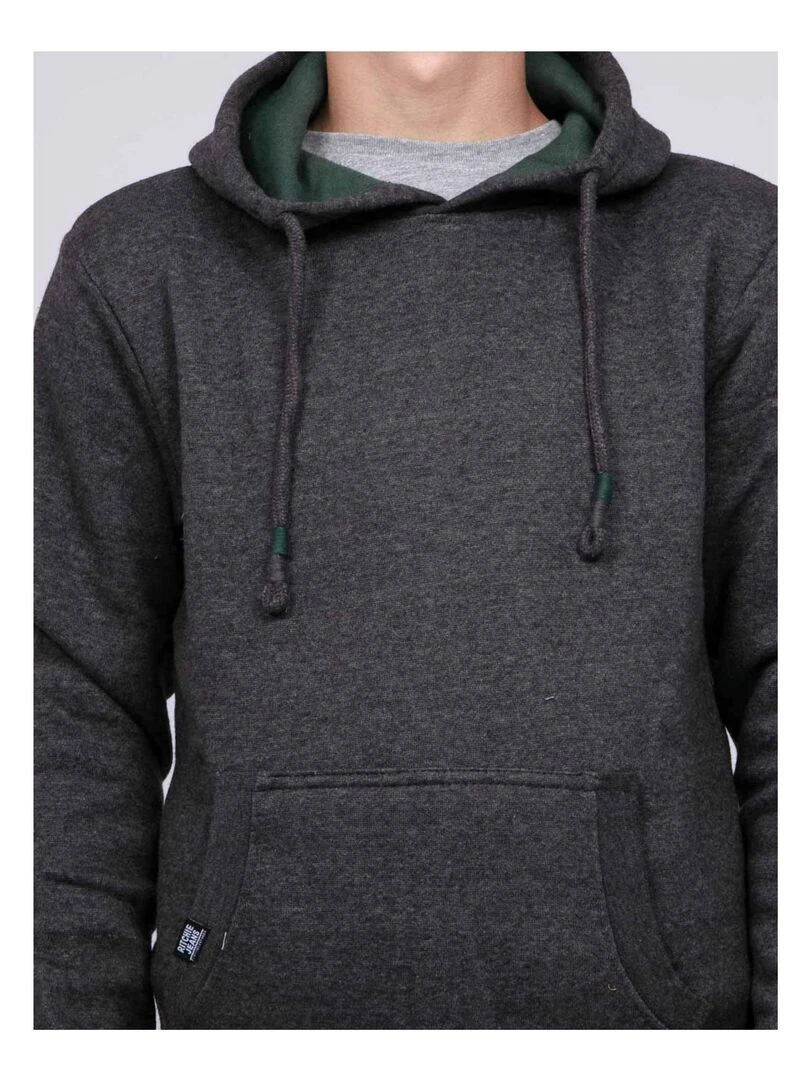 Sweat capuche WIDEM J   gris anthracite