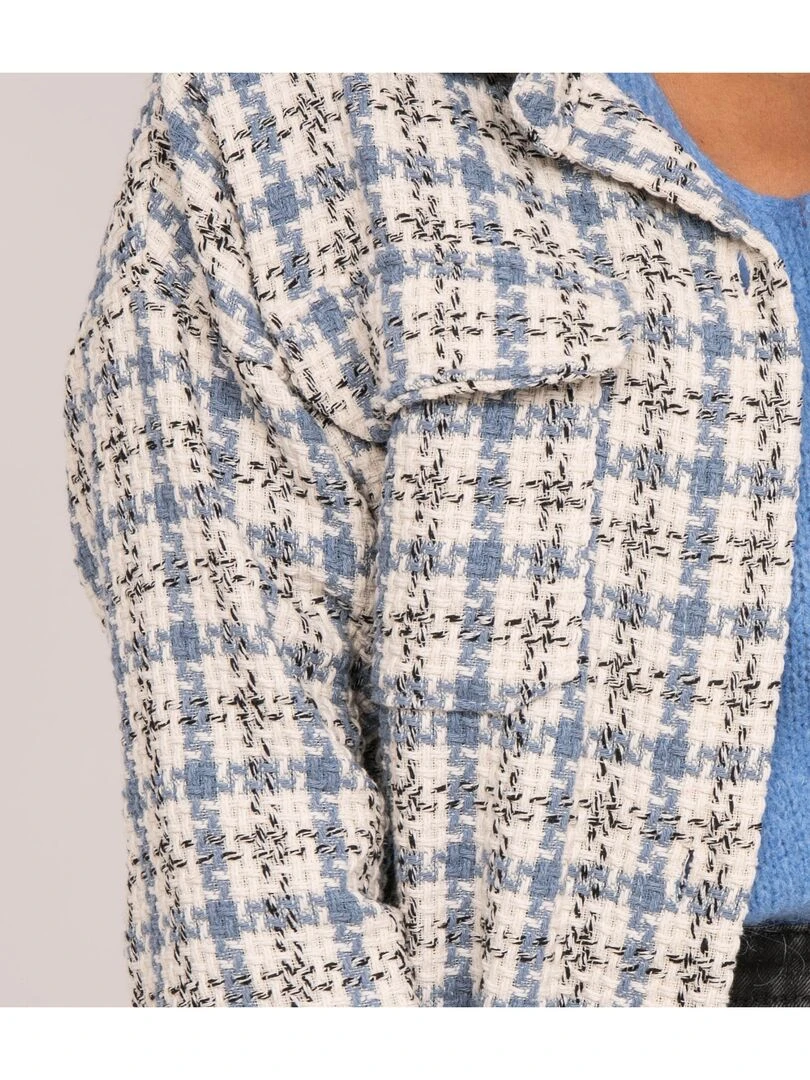 Surchemise carreaux UBARTH   Bleu