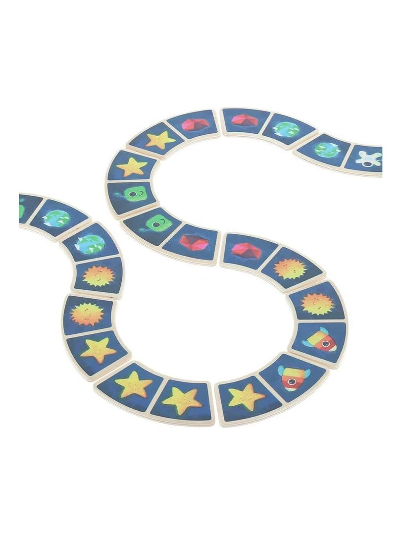 Dominos en bois : Dans les étoiles   N/A