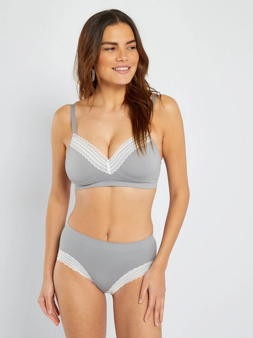 Brassière ampliforme 'Sans Complexe'   Gris