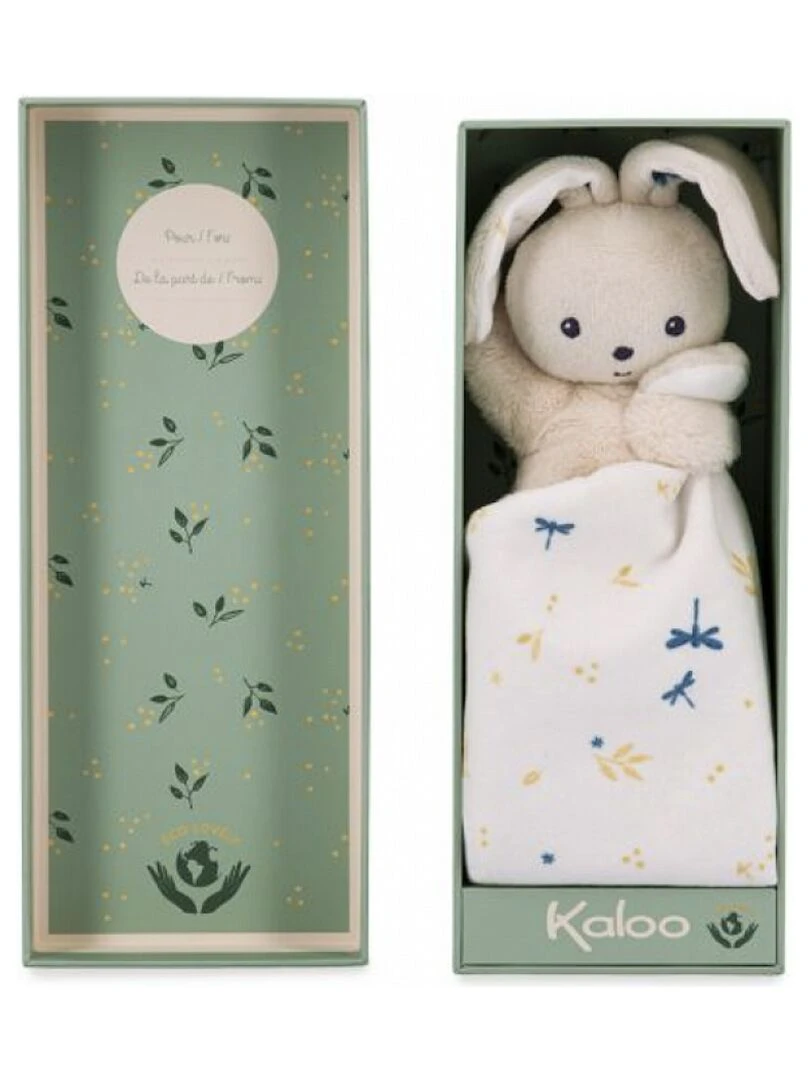 Carre Douceur Doudou Lapin Blanc Delicat N/A