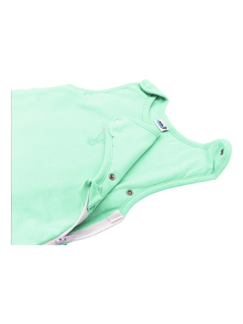 Gigoteuse Mi saison Évolutive 3 6 Mois En Coton Bio Menthe   Vert d'eau