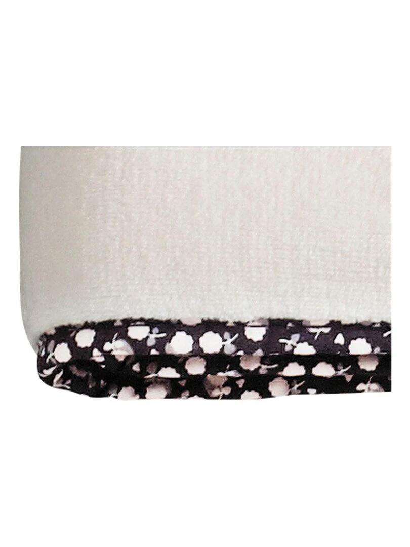 Couverture 75x100cm en polyester blanc   SAUTHON   Blanc