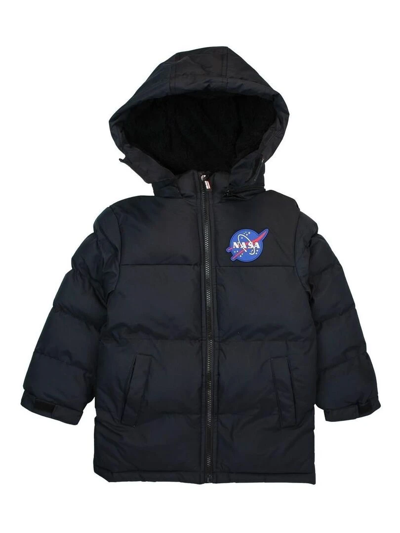 Nasa Doudoune garçon imprimé logo Noir