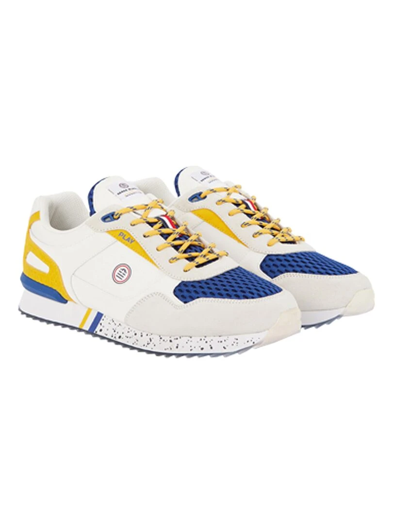 Basket Cuir Serge Blanco Chamonix   Noir