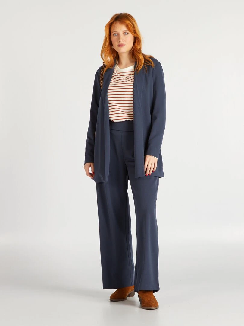 Veste blazer Bleu