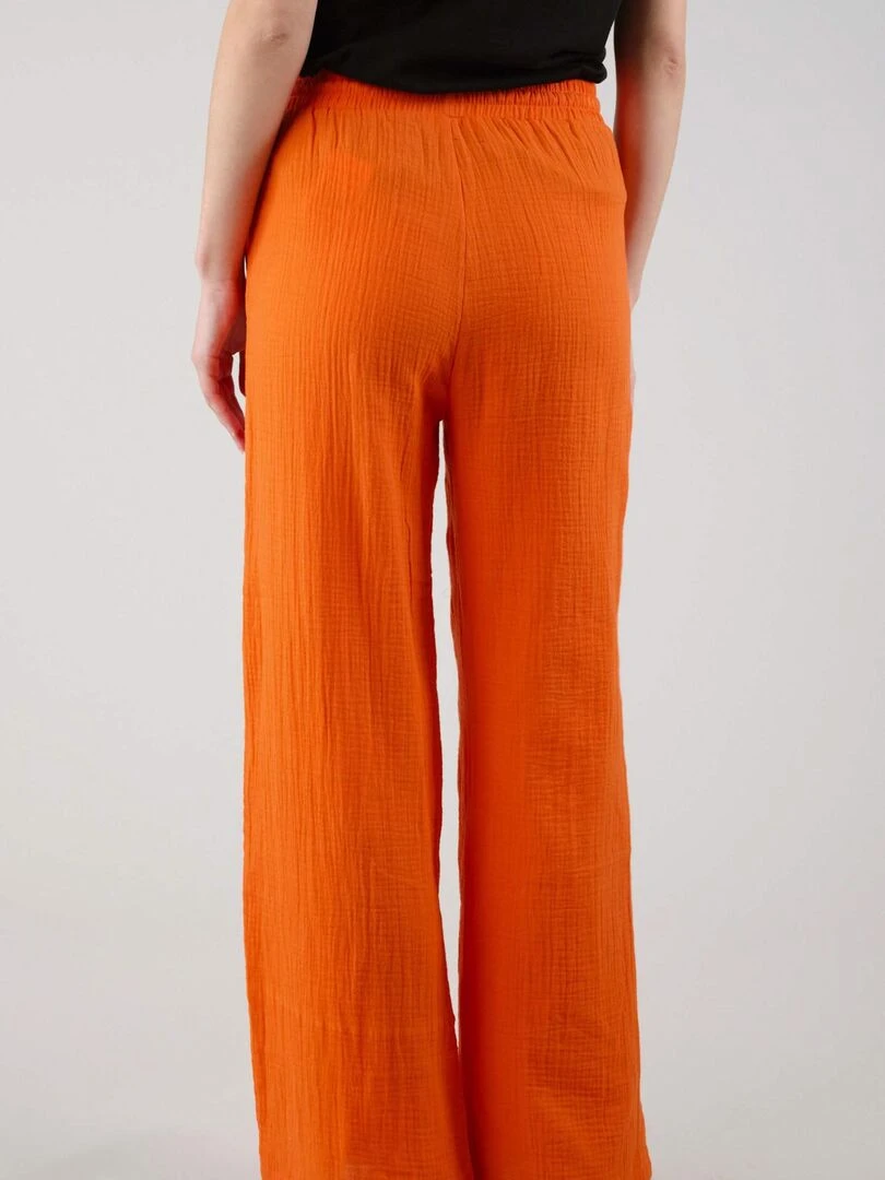 Pantalon décontracté long pour femme 'Deeluxe'   Orange