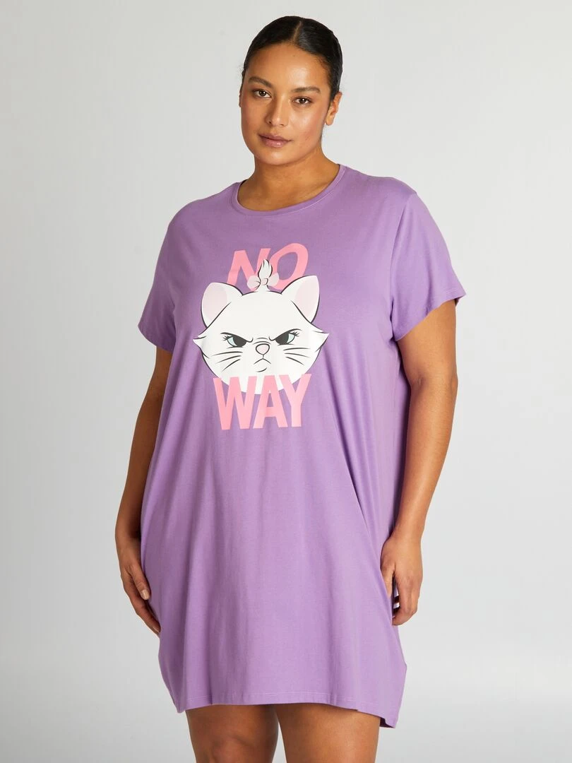 Chemise de nuit 'Marie' Violet