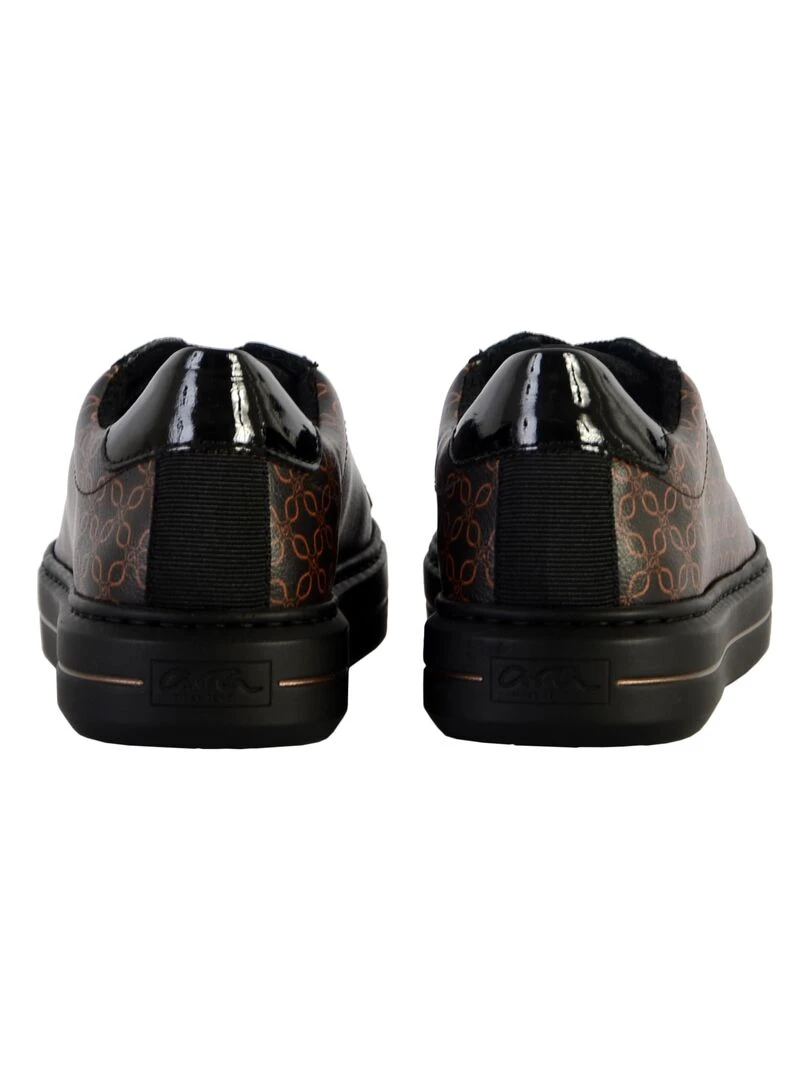 Basket Cuir Ara Courtyard   Marron