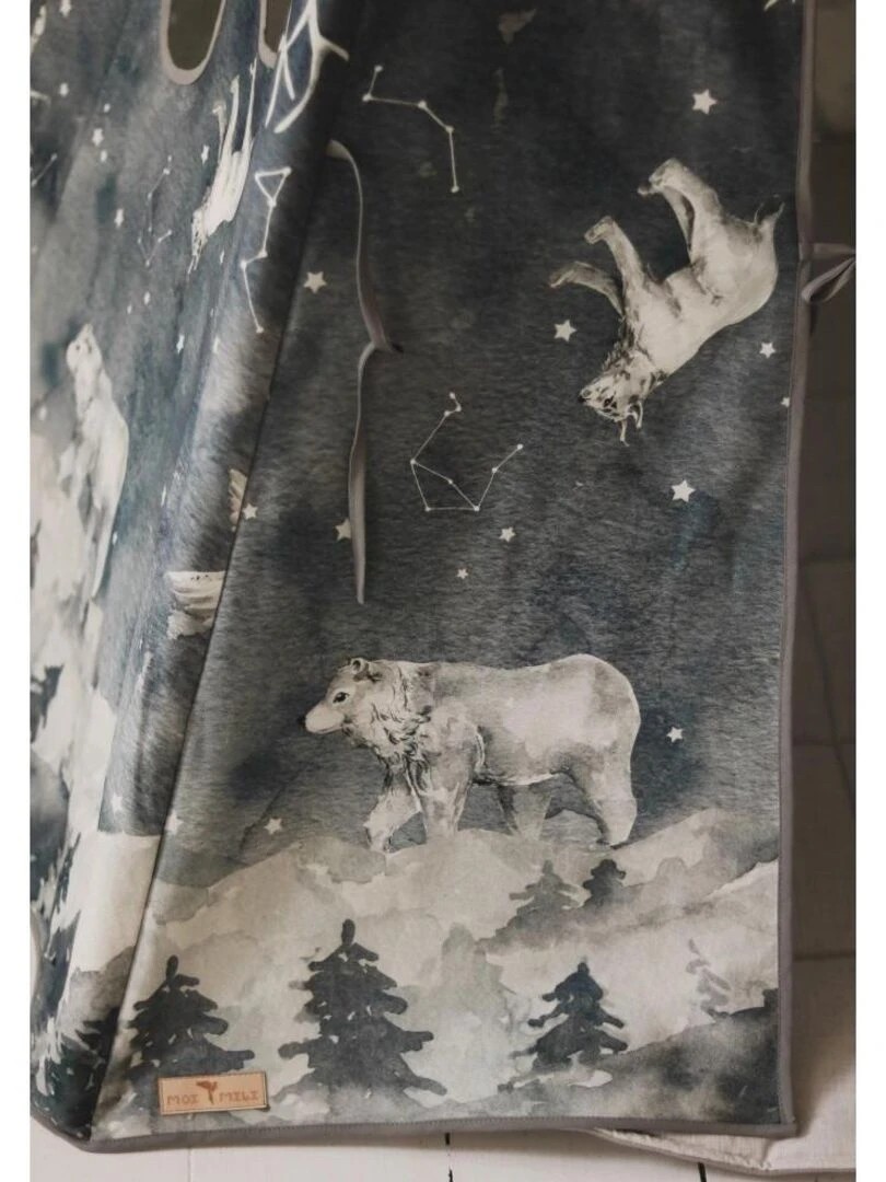 Tente Tipi avec tapis "Night Sky"   Moi Mili   N/A