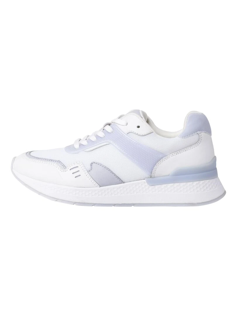 Basket Cuir Tamaris Blanc