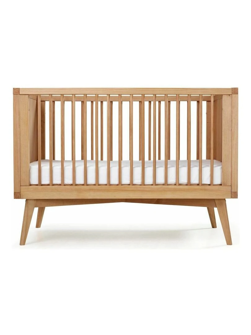 Lit bébé évolutif avec matelas Marley AKITEN RETAIL Marron