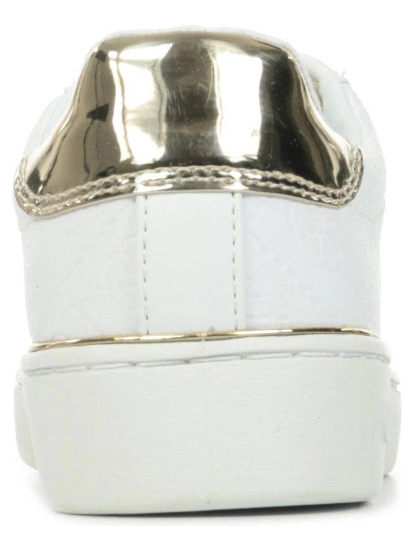 Baskets Guess Beckie   Blanc Doré