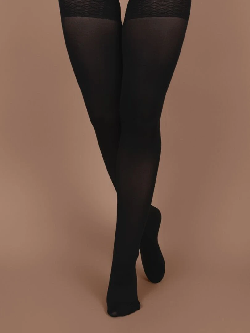 Collants push up 100D 'Bye Bra' noir
