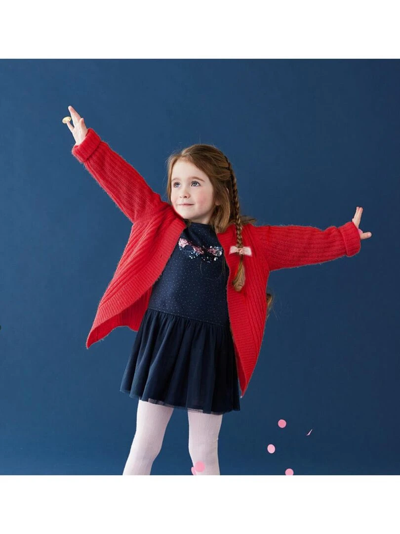 Cardigan Tricot Noukie's Rose