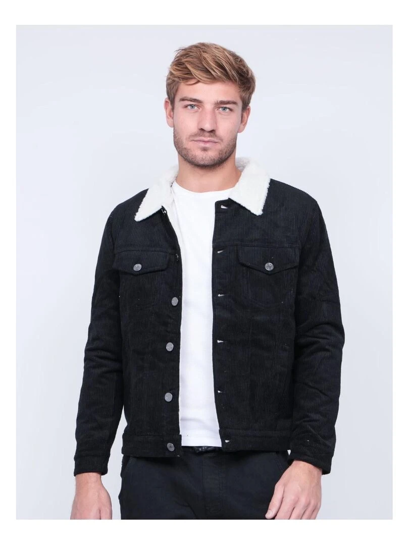 Blouson velours ZUCKY Noir