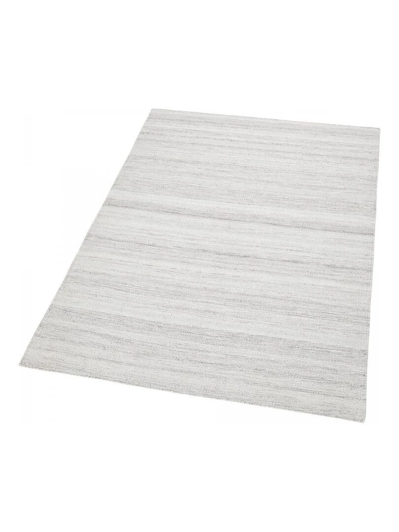 Tapis kilim LOFODI tissé   Argent