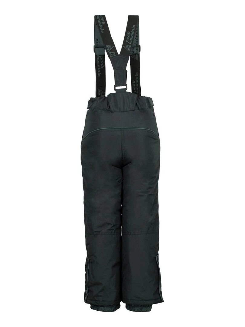 Pantalon de ski fille GEMIX PEAK MOUNTAIN Noir Noir