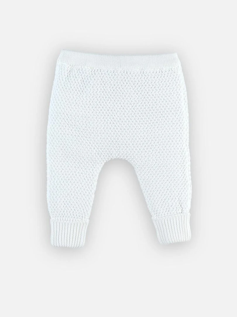 Pantalon en tricot    Noukie's   Blanc