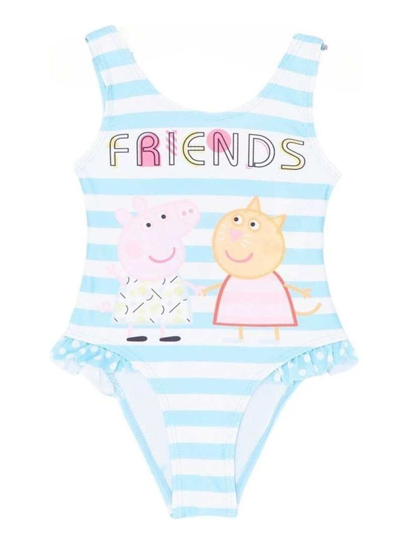 Peppa Pig Maillot De Bain fille imprimé Peppa Pig Bleu