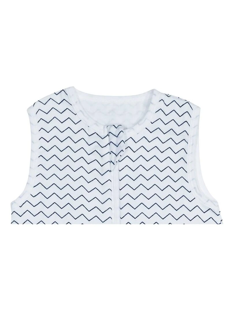 Gigoteuse lange en coton bio blanc   SAUTHON   Blanc